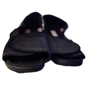 Lesvago Men’s Diabetic Adema Swelling Slippers Adjustable Hook and Eye Straps 12